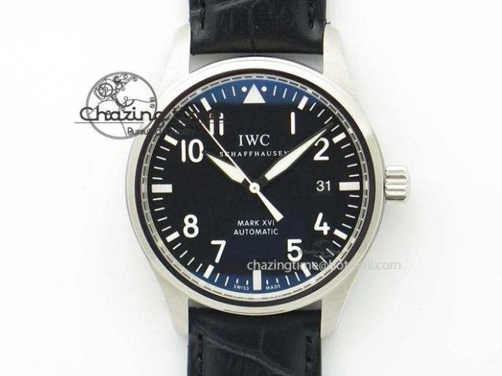 MIROTIME 0103 Pilot Chrono IW377726 ZF 1:1 Best Edition Green Dial on Brown Leather Strap A Trendsetting 7125